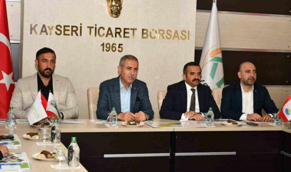 Kayseri Valiliği ve Ticaret Borsasının ev sahipliğinde kente gelen Sivas