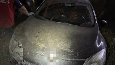 Balıkesir’in Susurluk ilçesi Dereköy Mahallesi yolunda meydana gelen tek taraflı