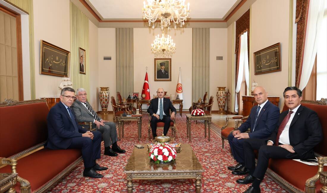 TBMM (AA) – TBMM Başkanı Numan Kurtulmuş, İYİ Parti Genel
