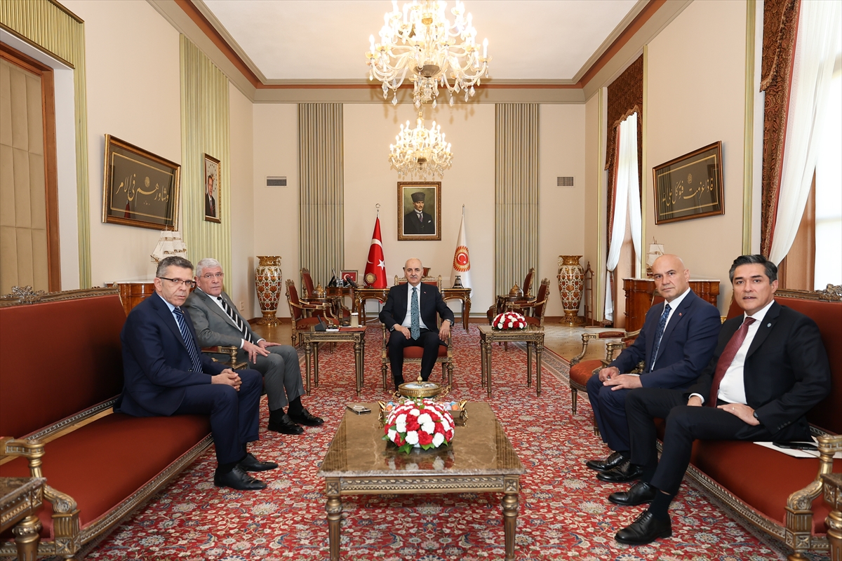 TBMM (AA) – TBMM Başkanı Numan Kurtulmuş, İYİ Parti Genel