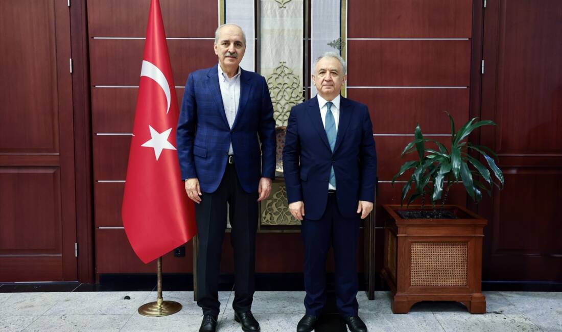 TBMM (AA) – TBMM Başkanı Numan Kurtulmuş, Türkiye’nin Astana Büyükelçiliği’ni