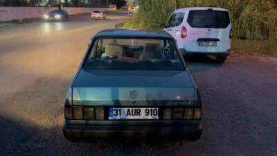 Hatay’da aracına yönetmeliğin dışında ’air’ taktıran TOFAŞ sürücüsüne 9 bin