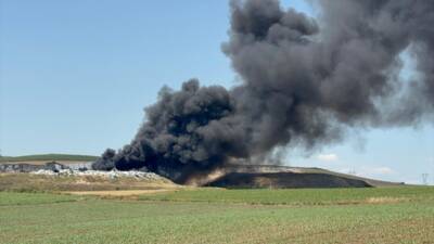 TEKİRDAĞ (AA) – Tekirdağ’ın Çorlu ilçesinde, bir geri dönüşüm firmasının