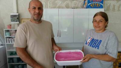 Malatya’nın Arapgir ilçesinde yetişen ve coğrafi işaretle tescillenen mor reyhan,