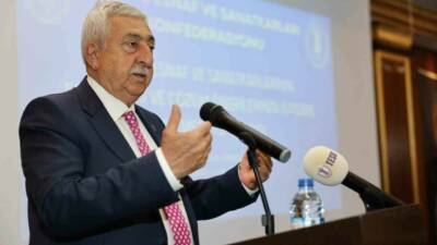 Türkiye Esnaf ve Sanatkârları Konfederasyonu (TESK) Genel Başkanı Bendevi Palandöken,