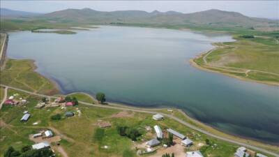 Ağrı'nın Patnos ilçesinde içme suyu ile tarımsal sulamada kullanılan ve