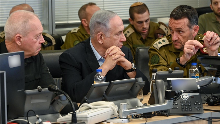 İsrail Başbakan Netanyahu'nun, eski Savunma Bakanı Yoav Gallant ve Genelkurmay