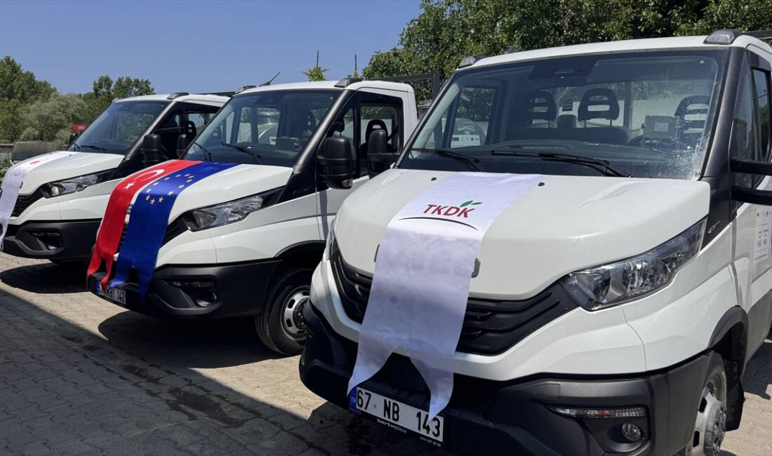- IPARD programı kapsamında sağlanan hibeyle, Çaycuma ilçesine 3 süt