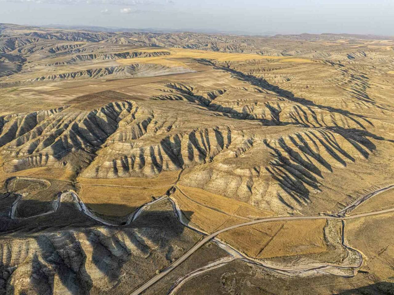 Çankırı’nın Kızılırmak ilçesindeki kireçtaşı, jips, marn ve killi topraklardan oluşan