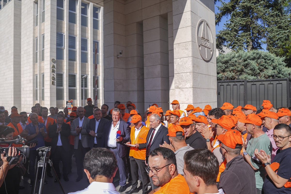 - "Bu işi fazla uzatmadan ve işçi arkadaşlarımızı da fazla