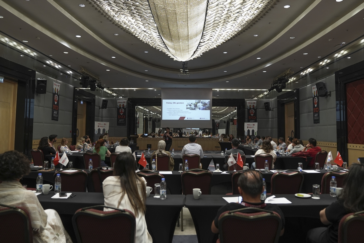 ANKARA (AA) – Türkiye Acil Tıp Derneğince (TATD), afetlere hazırlık