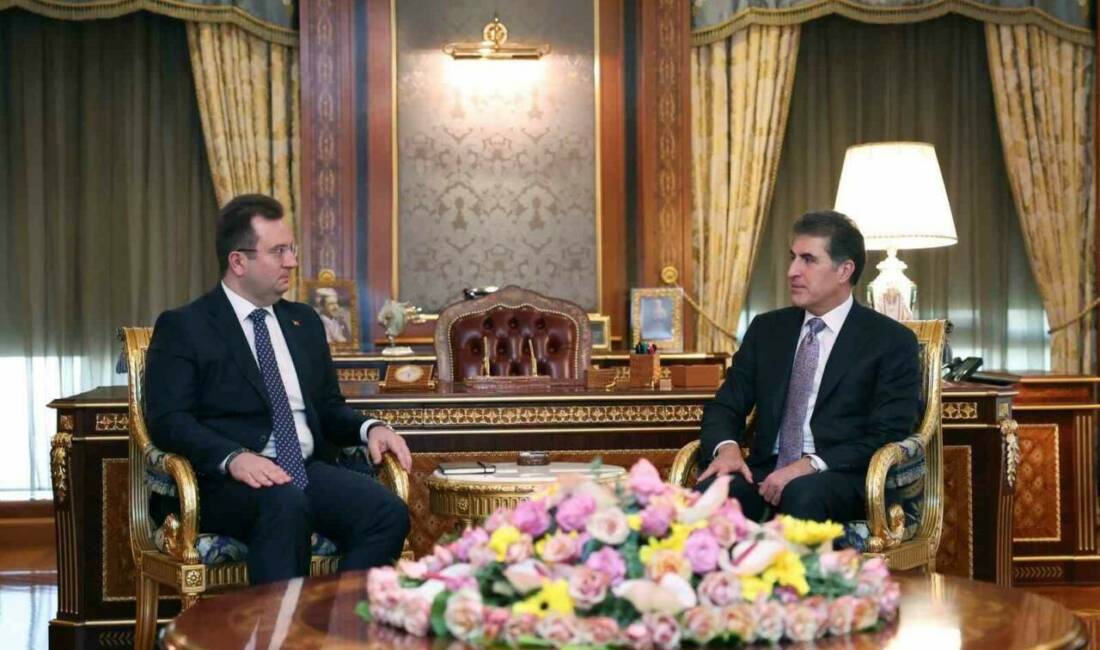 Irak Kürt Bölgesel Yönetimi (IKBY) Başkanı Neçirvan Barzani, Türkiye’nin Erbil