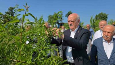 Türkiye Ziraat Odaları Birliği (TZOB) Genel Başkanı Şemsi Bayraktar, Karabük’te