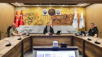 Erzincan Valisi Hamza Aydoğdu, İçişleri Bakanı Ali Yerlikaya başkanlığında 81