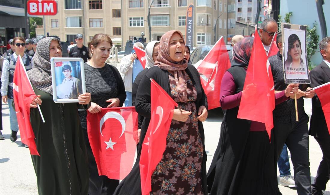 VAN (AA) – Van’da çocukları terör örgütü PKK tarafından dağa