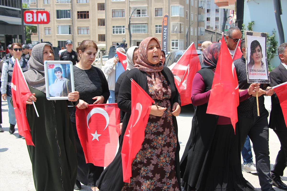 VAN (AA) – Van’da çocukları terör örgütü PKK tarafından dağa