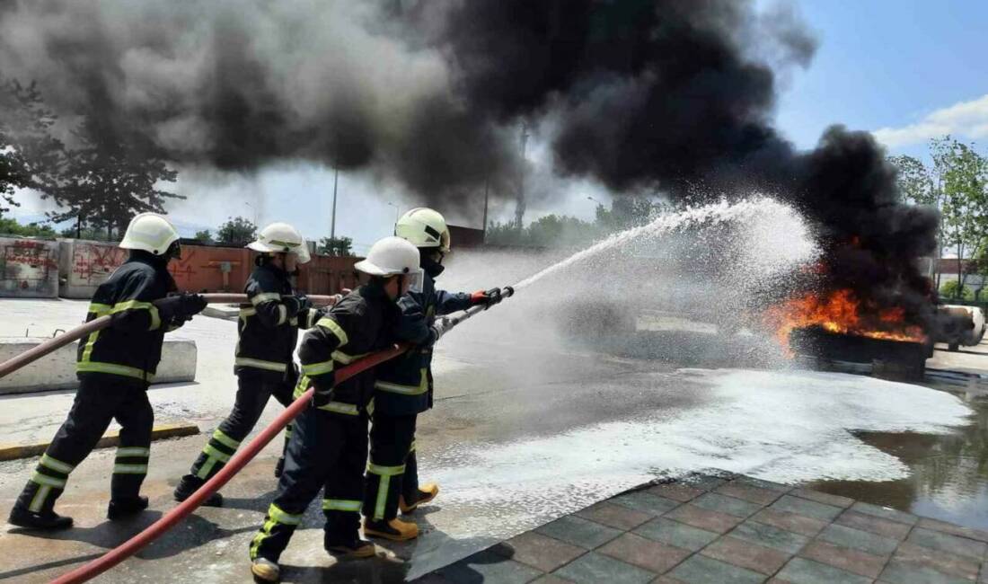 Kocaeli Büyükşehir Belediyesi İtfaiye Dairesi Başkanlığı, muhtemel afet ve yangınlara