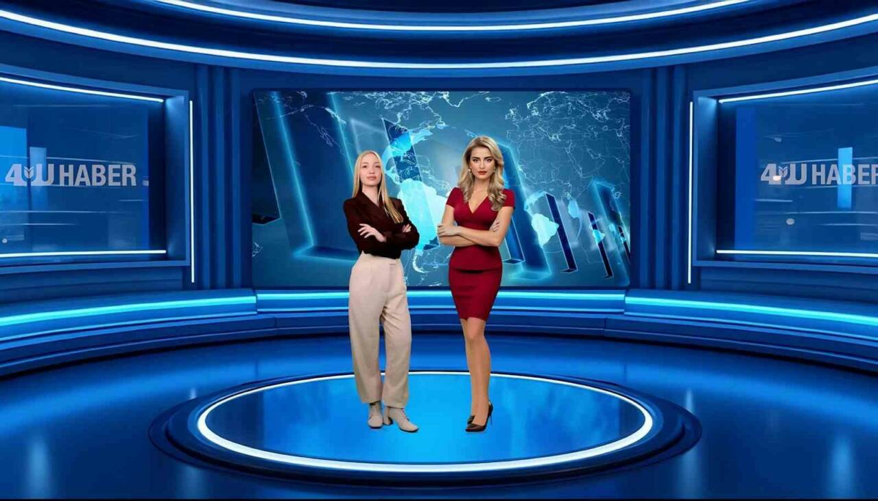 Yaşar Üniversitesi 4YU Haber Bülteni’nin yapay zeka spikeri AIsu Bilge,