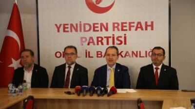GİRESUN (AA) – Yeniden Refah Partisi Genel Başkanı Fatih Erbakan,