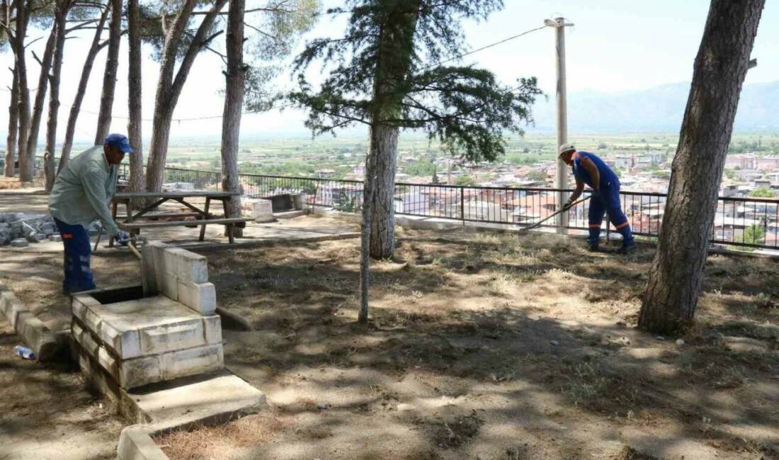 Yenipazar Belediyesi vatandaşların daha konforlu piknik yapabilmesi adına Çamlık Mesire