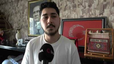 Hatay’da yol verme tartışmasında satırlı saldırganlardan kapıyı kilitleyerek canını kurtaran