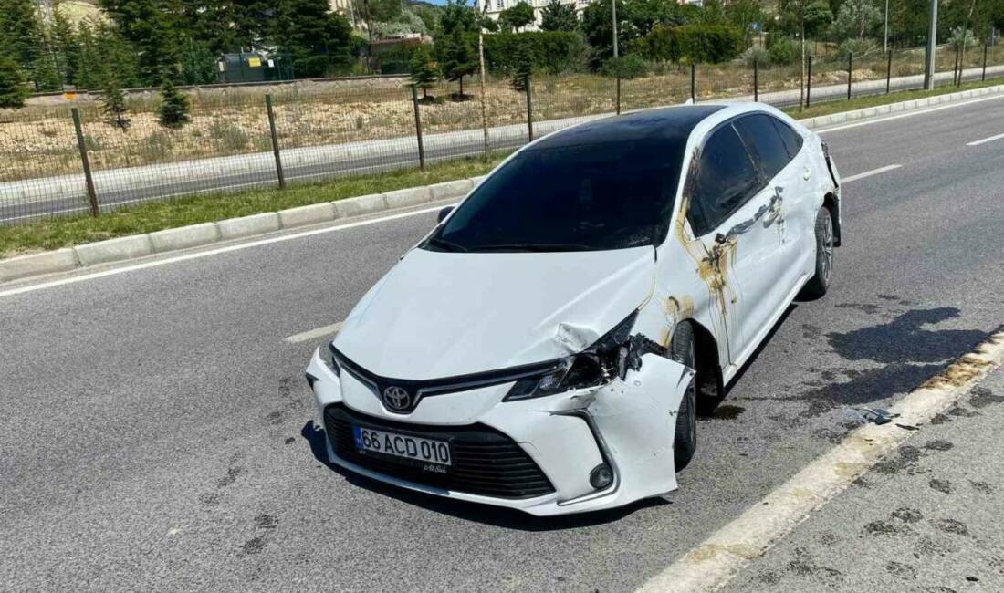 Yozgat’ta meydana gelen trafik kazasında 2 kişi yaralandı. Yozgat kent