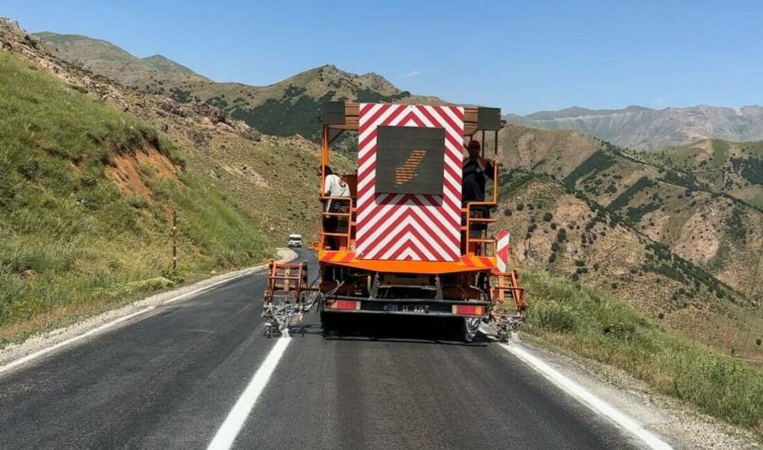Hakkari’nin Yüksekova ilçesi ile Şemdinli arasındaki karayolunda trafik güvenliğini artırmak
