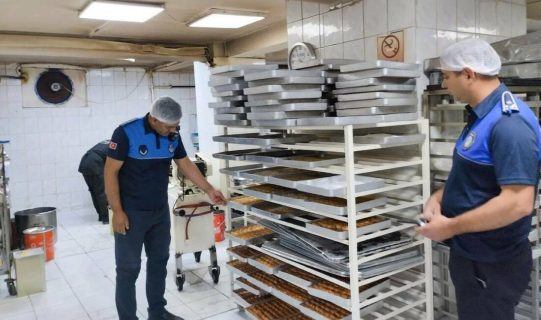 Erzincan’da Zabıta Müdürlüğü, halk sağlığını korumak ve gıda üretiminde hijyen