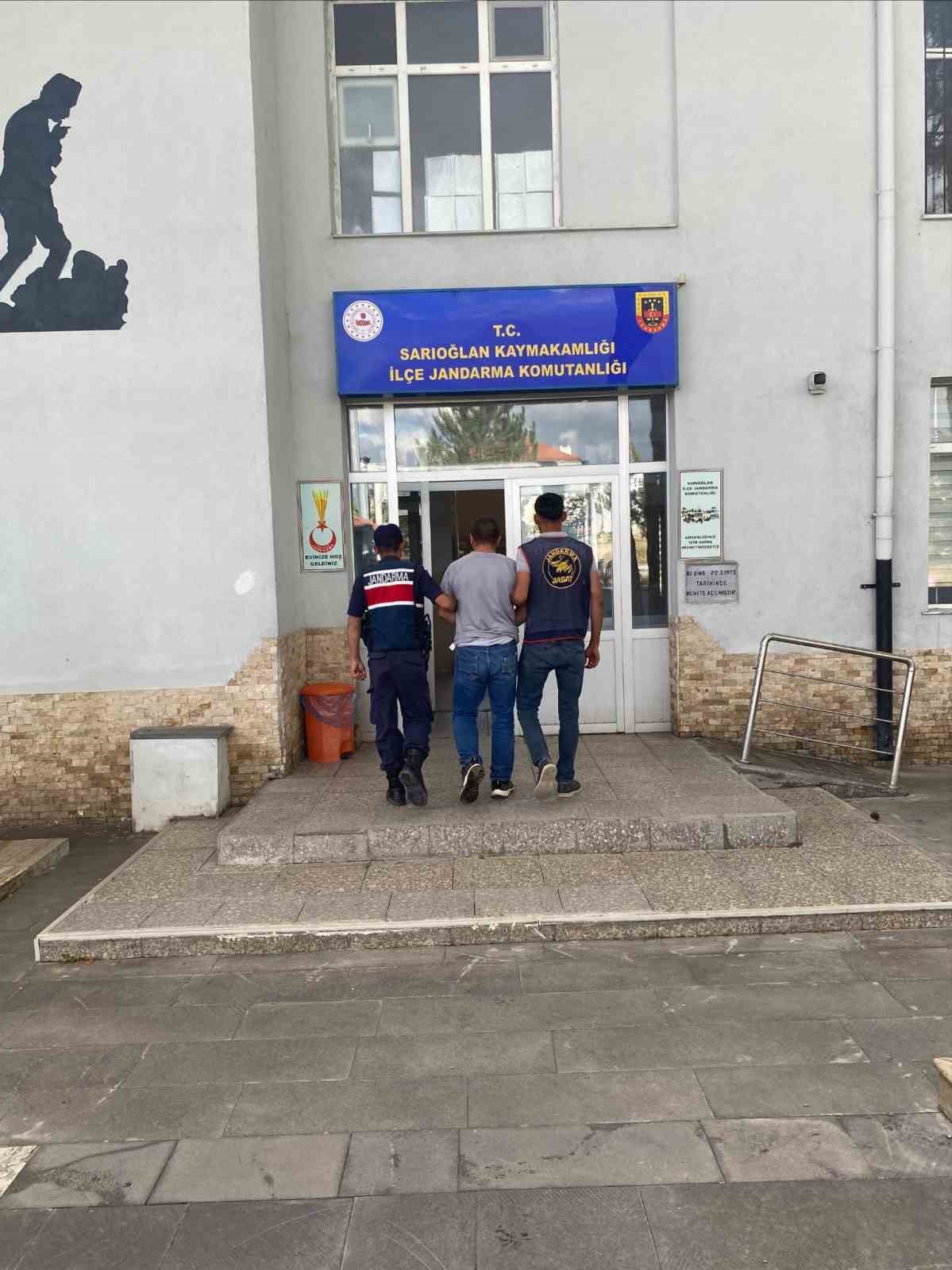 Kayseri İl Jandarma Komutanlığı ekiplerince yapılan çalışmalarda; hakkında 12 yıl