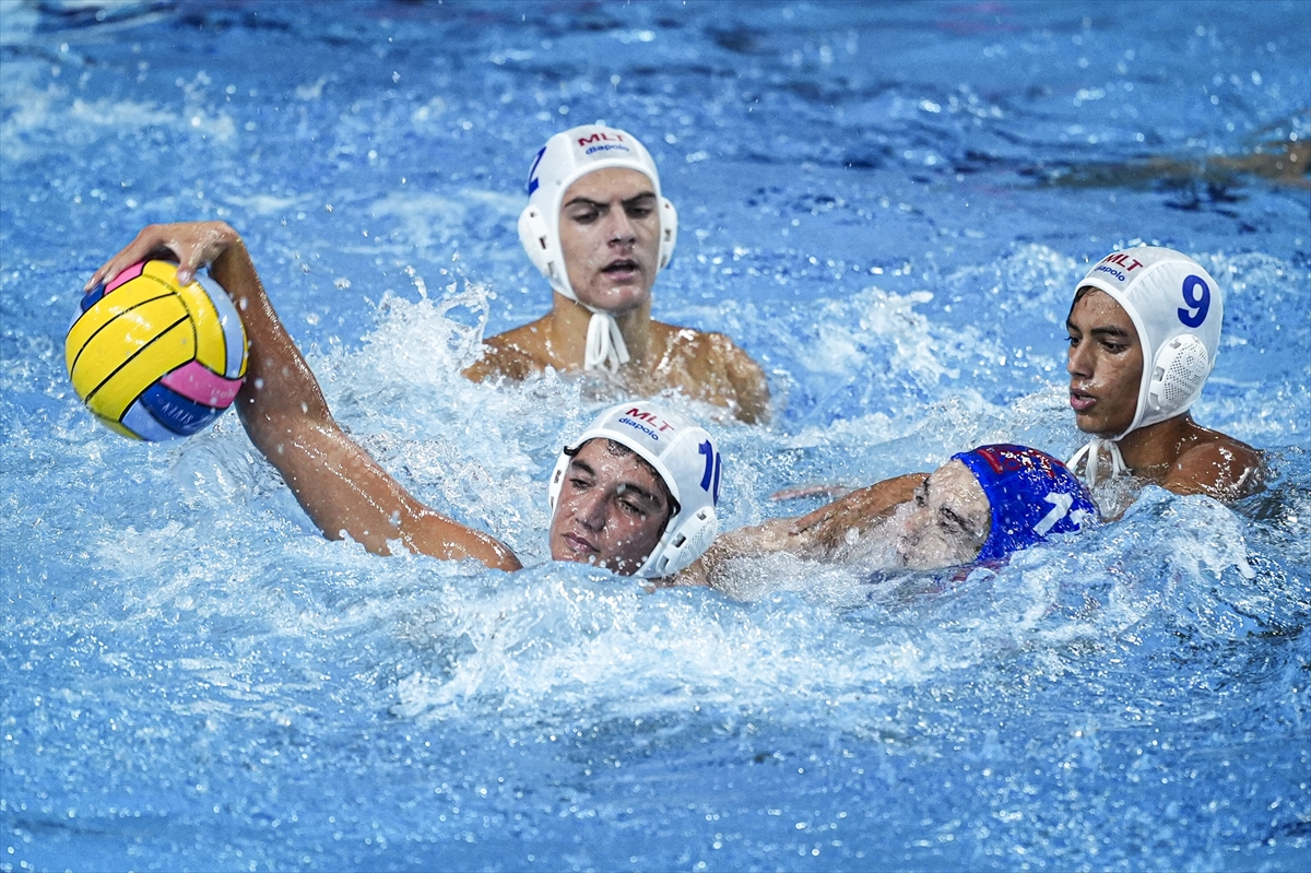 İSTANBUL (AA) – 16 Yaş Altı Erkekler Avrupa Sutopu Şampiyonası