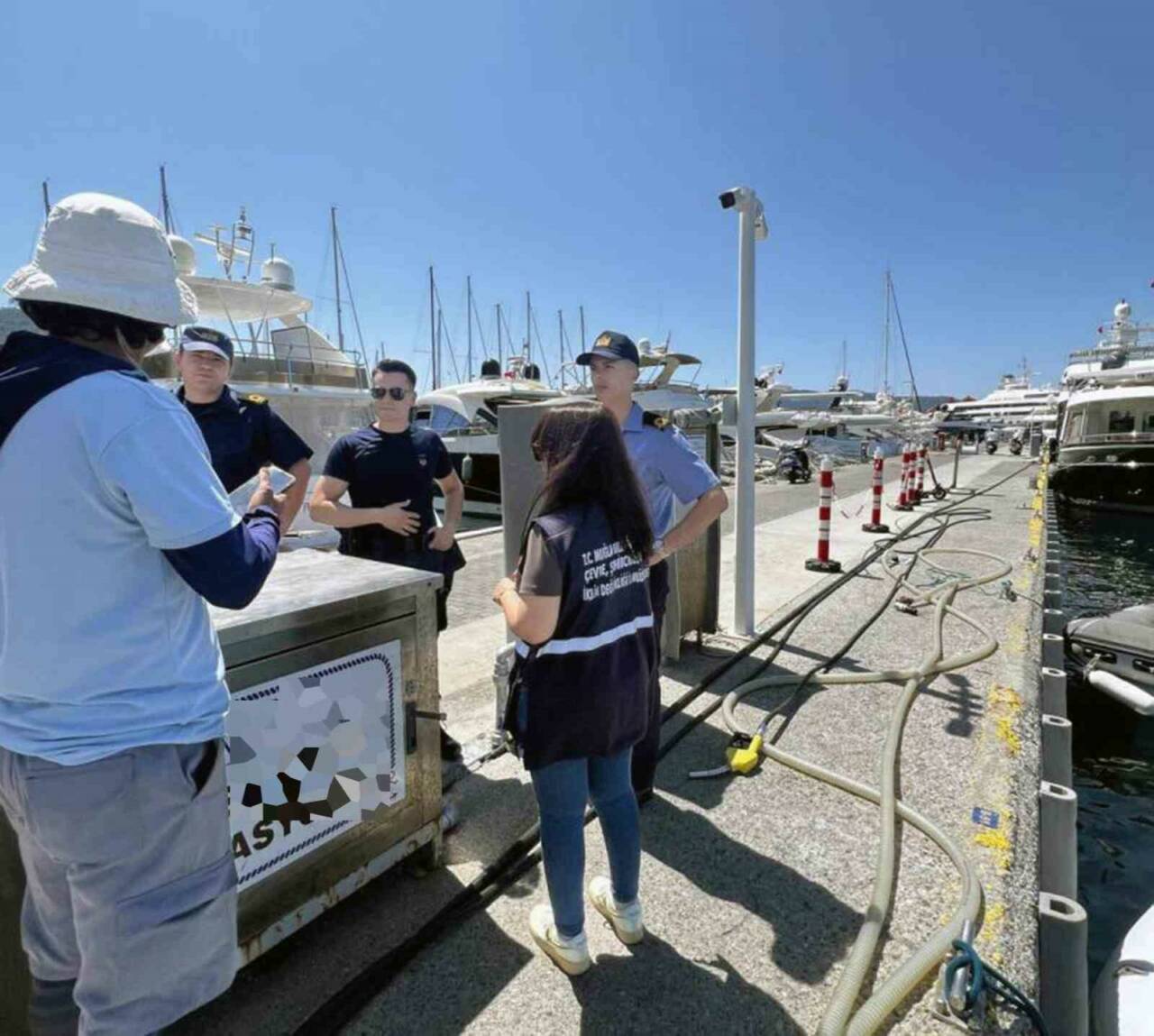 Çevre Şehircilik ve İklim Değişikliği Muğla Müdürlüğü ekipleri tarafından Marmaris