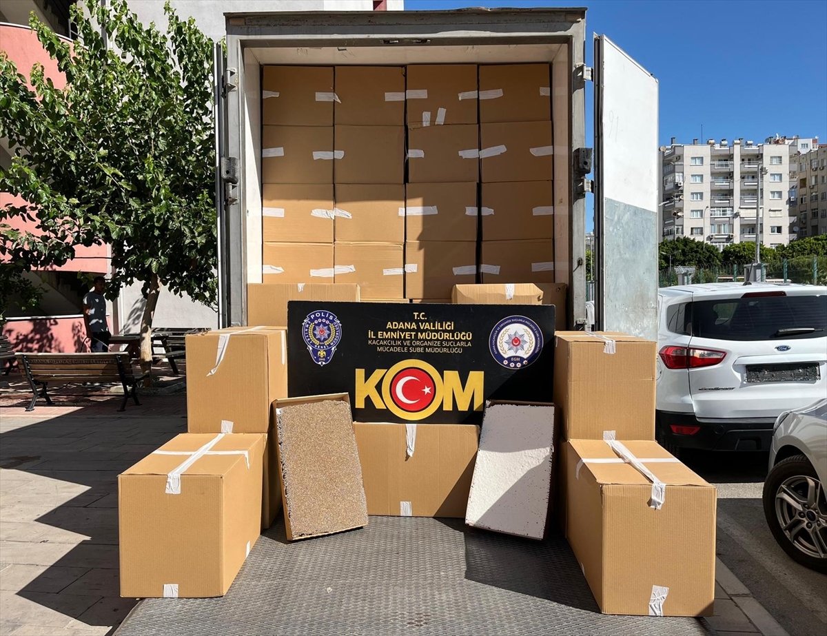 ADANA (AA) – Adana’da 5 milyon 87 bin makaron (filtreli