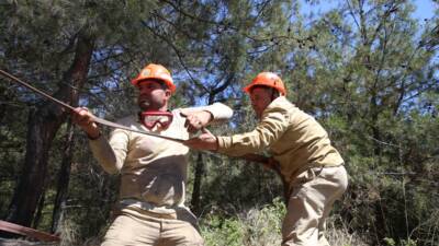 - Hatay'ın Dörtyol ilçesinde dün çıkan ve bugün itibarıyla kısmen