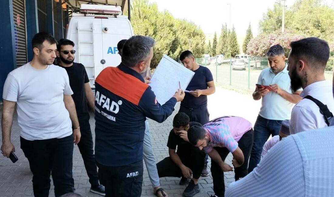 Aydın İl Afet ve Acil Durum Müdürlüğü (AFAD) afetlere hazırlık