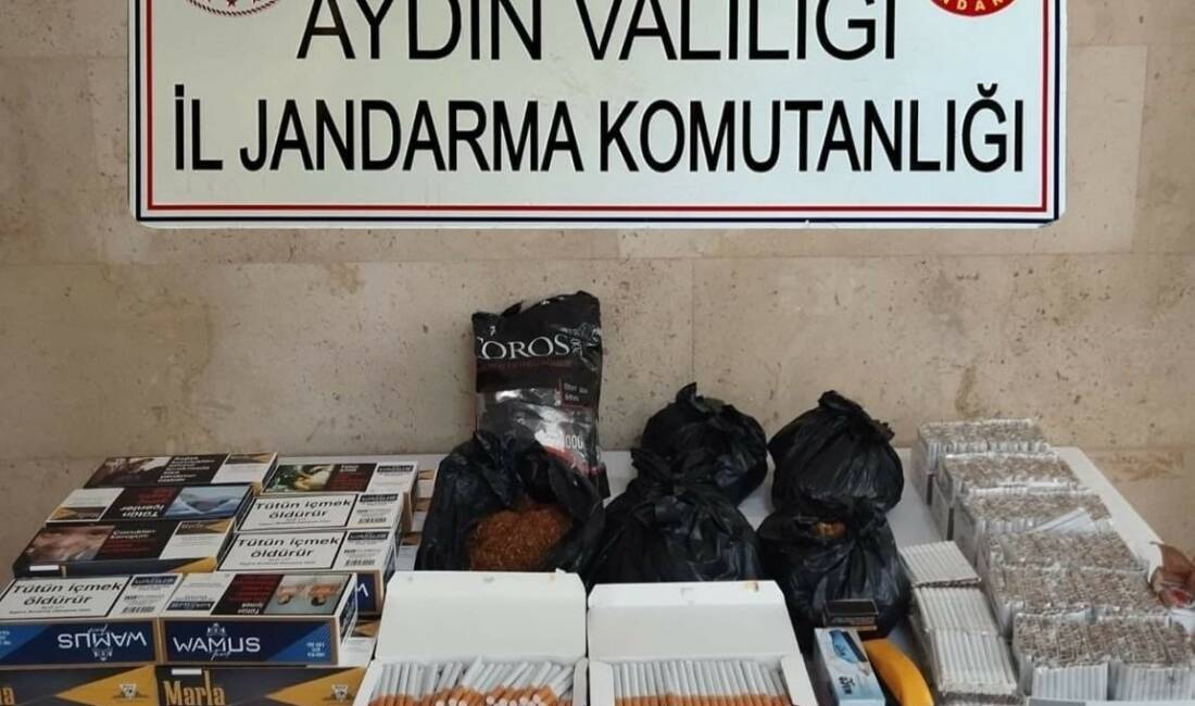 Aydın’ın Germencik ilçesinde jandarma ekipleri tarafından gerçekleştirilen operasyonda 3 bin