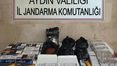 Aydın’ın Germencik ilçesinde jandarma ekipleri tarafından gerçekleştirilen operasyonda 3 bin
