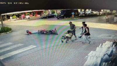Antalya’da aynı noktada 1 saat arayla meydana gelen motosiklet kazalarında