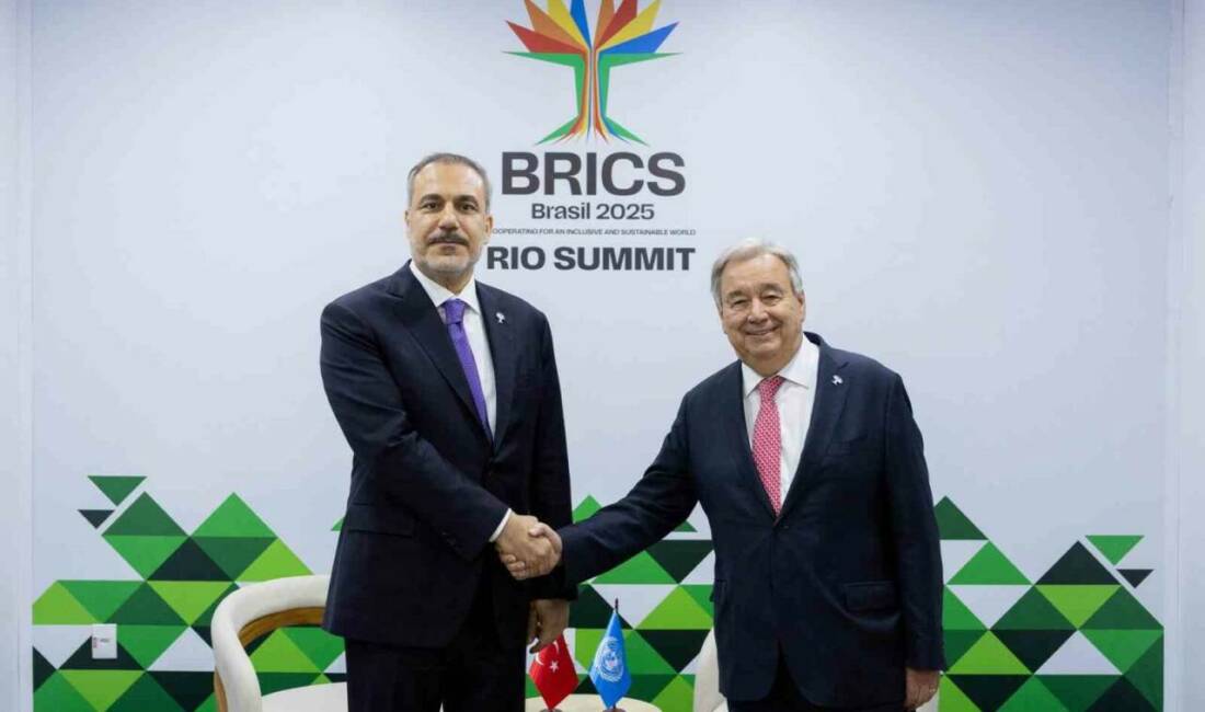 Dışişleri Bakanı Hakan Fidan, Brezilya’nın Rio de Janeiro kentinde düzenlenen