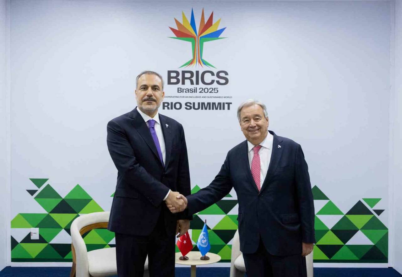 Dışişleri Bakanı Hakan Fidan, Brezilya’nın Rio de Janeiro kentinde düzenlenen