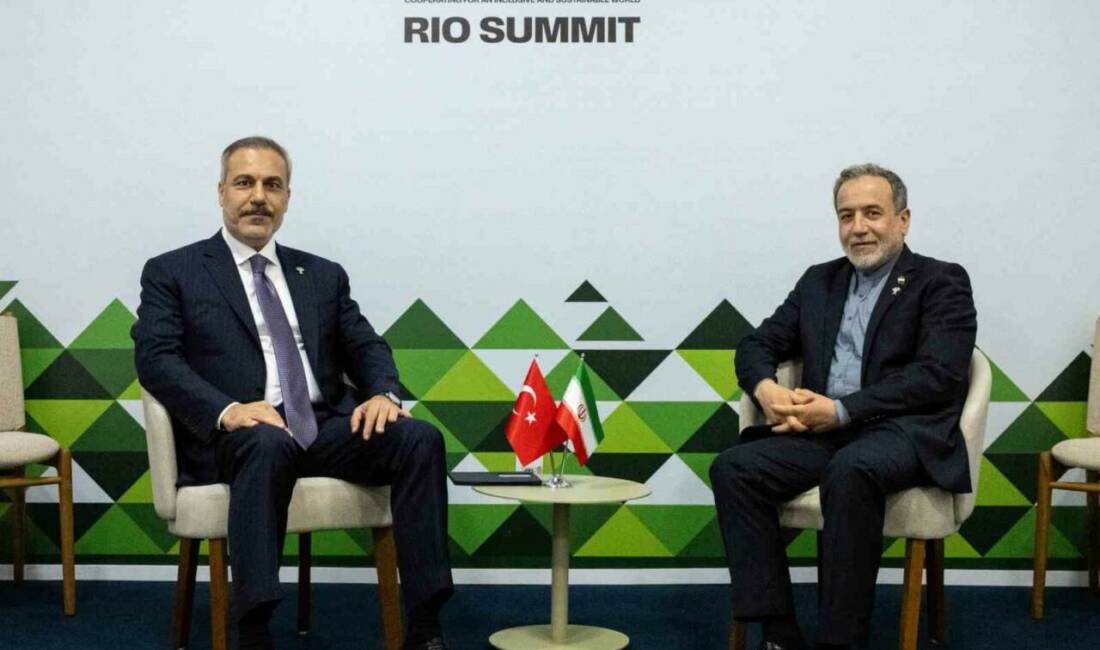 Dışişleri Bakanı Hakan Fidan, Brezilya’nın Rio de Janeiro kentinde düzenlenen