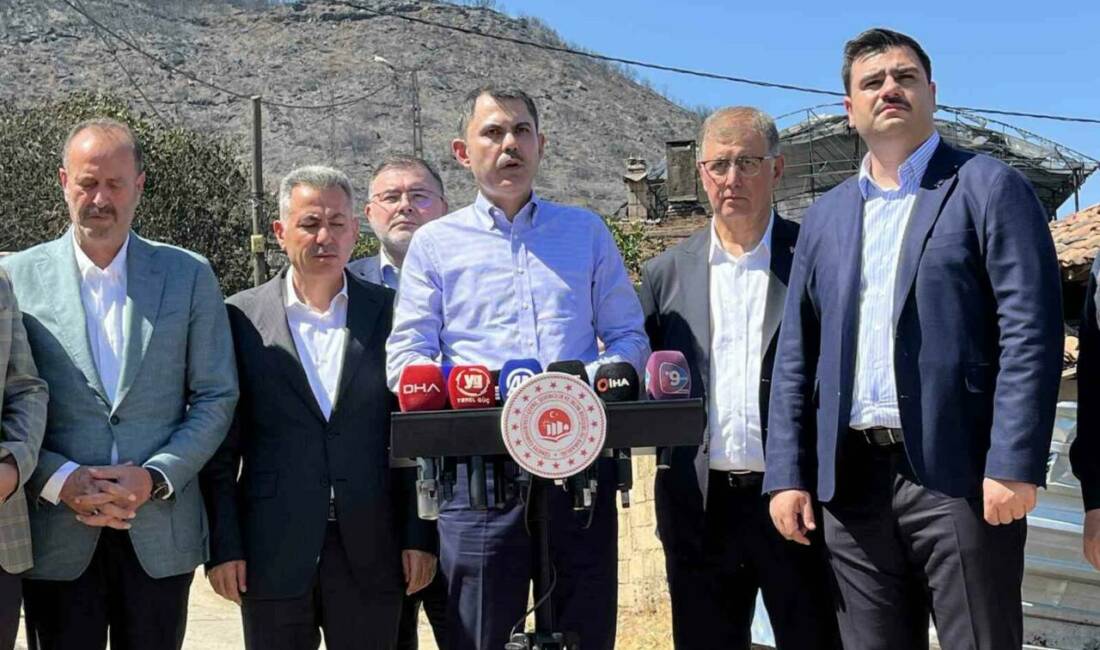Aydın’ın birçok noktasında meydana gelen orman yangınları sonrasında hasar tespit