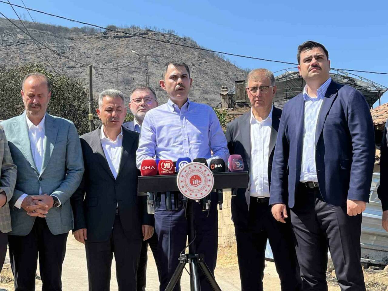 Aydın’ın birçok noktasında meydana gelen orman yangınları sonrasında hasar tespit