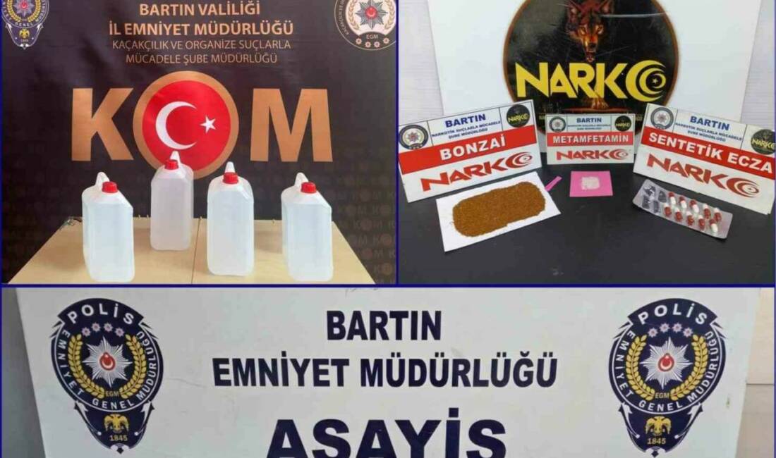 Bartın’da polis yaptığı denetimlerde son bir haftada 8 bin kişi