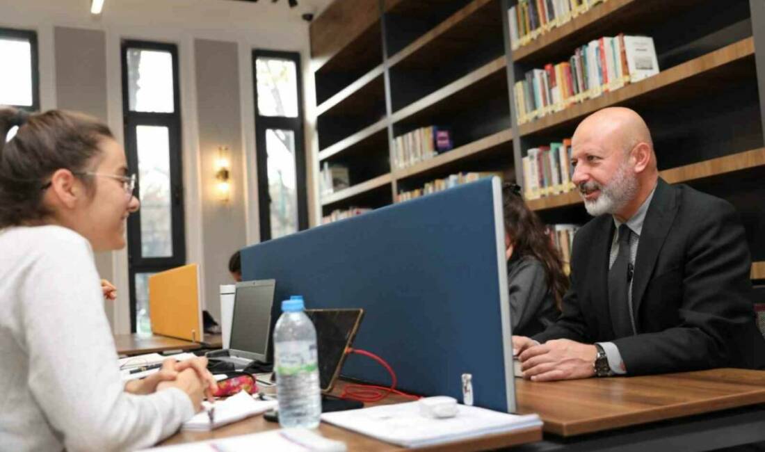 Kocasinan Belediye Başkanı Ahmet Çolakbayrakdar’ın yeşile verdiği önem doğrultusunda, kütüphanenin