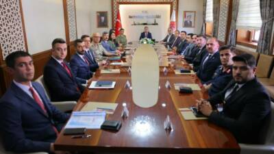 Bayburt Valisi Mustafa Eldivan başkanlığında ‘Genişletilmiş İl Güvenlik ve Asayiş