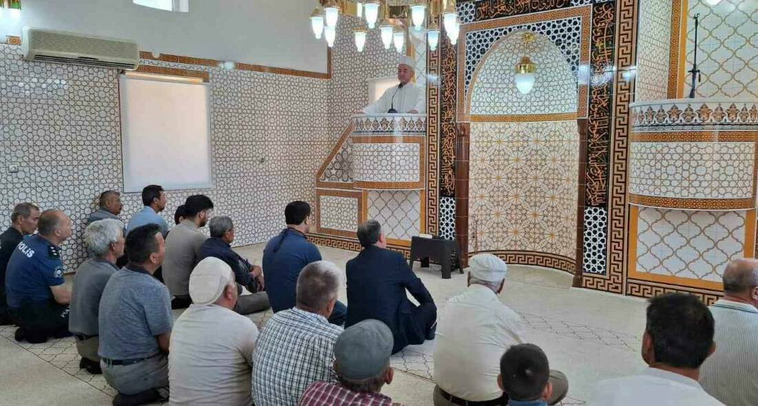 Aydın’ın Yenipazar ilçesi Çavdar Mahallesi’nde yer alan Belen Camii, onarım
