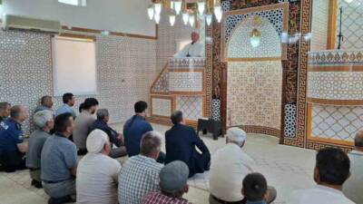 Aydın’ın Yenipazar ilçesi Çavdar Mahallesi’nde yer alan Belen Camii, onarım