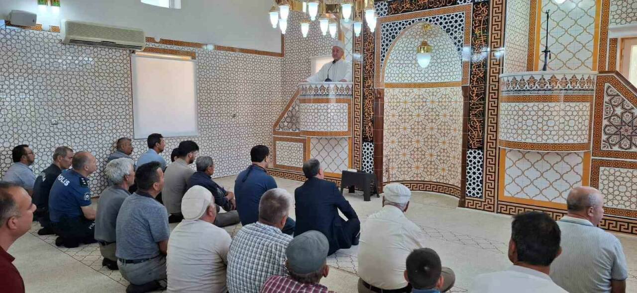 Aydın’ın Yenipazar ilçesi Çavdar Mahallesi’nde yer alan Belen Camii, onarım