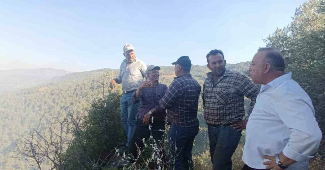Bozdoğan’ın Kamışlar Mahallesi’nde çıkan orman yangınına müdahale sürüyor. Yangın bölgesine