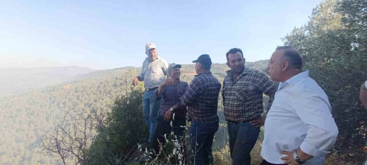 Bozdoğan’ın Kamışlar Mahallesi’nde çıkan orman yangınına müdahale sürüyor. Yangın bölgesine